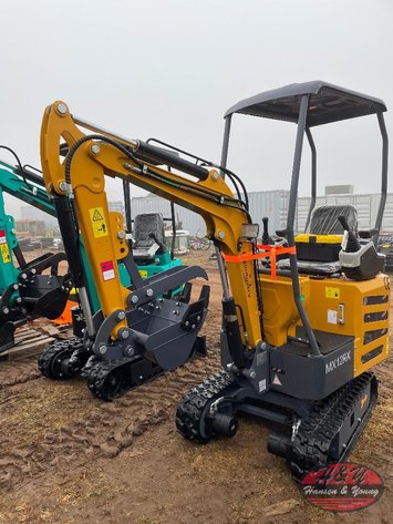 Image for Mini MX12RX Excavator - Yellow/Orange