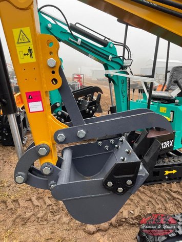 Image for Mini MX12RX Excavator - Yellow/Orange