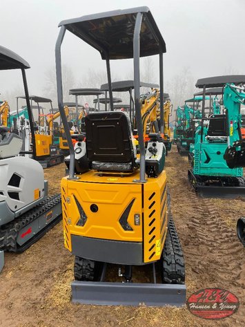 Image for Mini MX12RX Excavator - Yellow/Orange