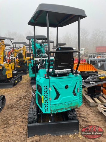 Image for Mini MX12RX Excavator - Green