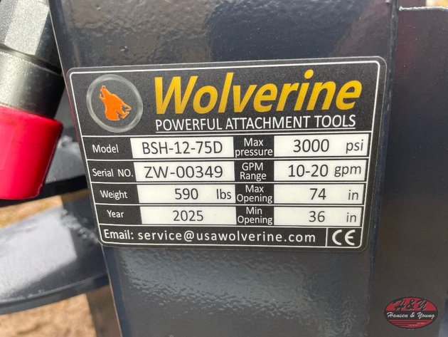 Image for Skidsteer Hydraulic Adjustable Bale Squeeze