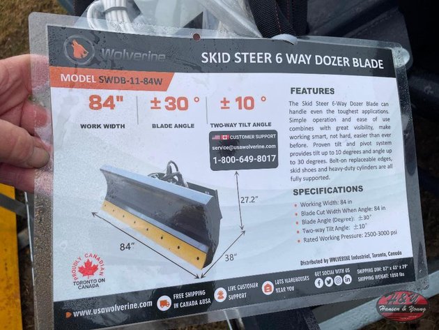 Image for Skidsteer 6-Way Dozer Blade