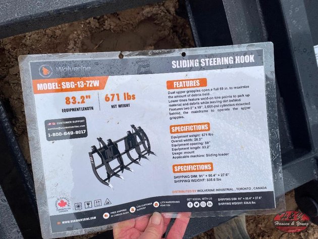 Image for Skidsteer Brush Grapple