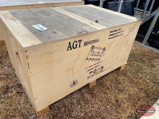 Image for 4-IN-1 Mini Skidsteer Bucket - To Fit Mini Skidsteer Loader