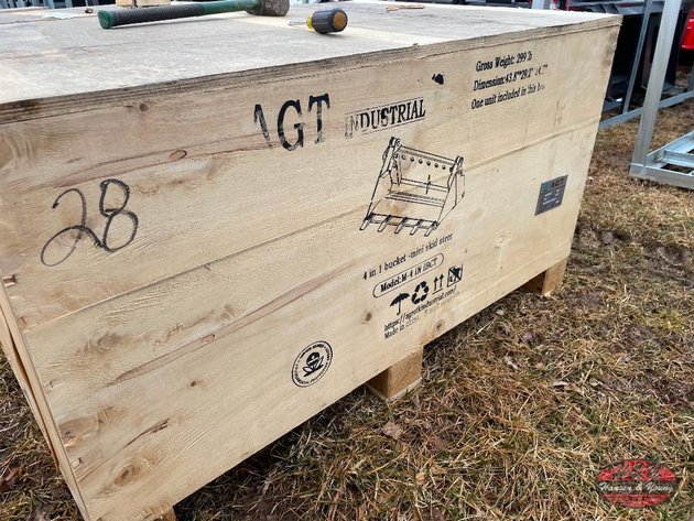 Image for 4-IN-1 Mini Skidsteer Bucket - To Fit Mini Skidsteer Loader