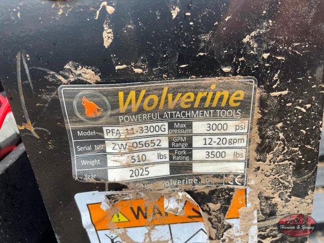 Image for Hydraulic Pallet Fork - Orange/Black