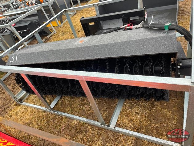 Image for Skidsteer Heavy Duty Hydraulic Angle Broom