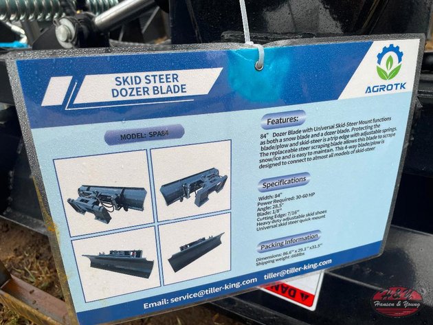 Image for Skidsteer Dozer Blade