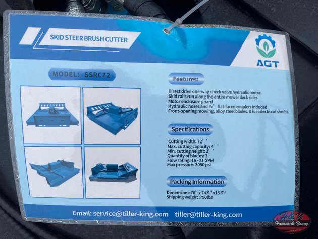 Image for Skidsteer Brush Cutter - 72''