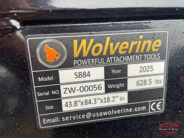 Image for Skidsteer 84'' Rock Bucket