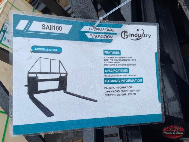 Image for Pallet Forks (Black) - 4,000lbs Rating