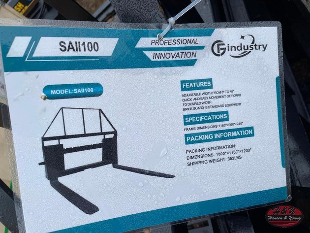 Image for Pallet Forks (Black) - 4,000lbs Rating