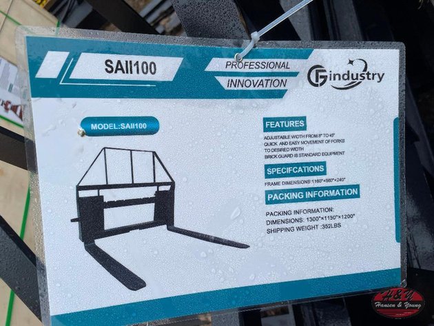 Image for Pallet Forks (Black) - 4,000lbs Rating