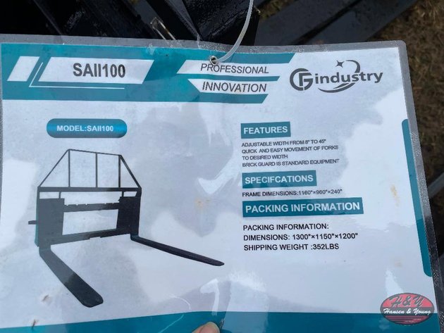 Image for Pallet Forks (Black) - 4,000lbs Rating