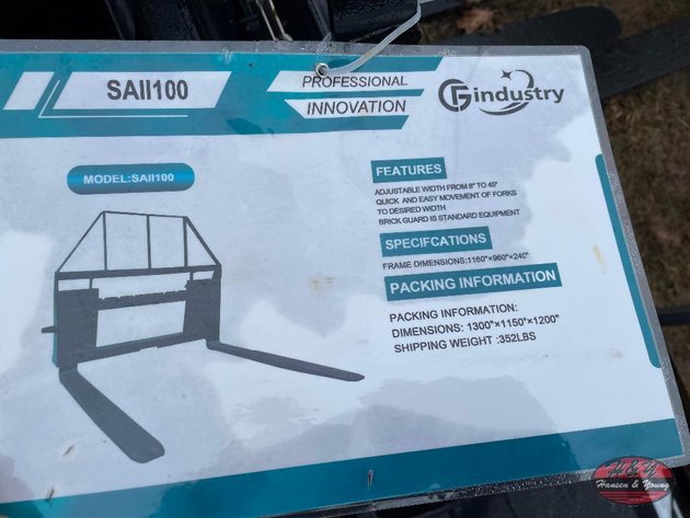 Image for Pallet Forks (Black) - 4,000lbs Rating