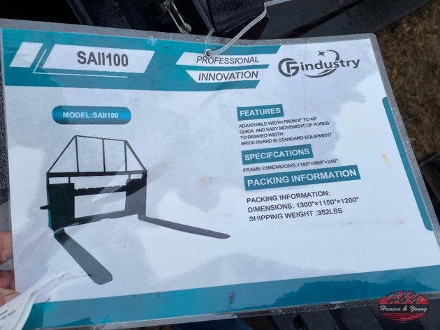 Image for Pallet Forks (Black) - 4,000lbs Rating