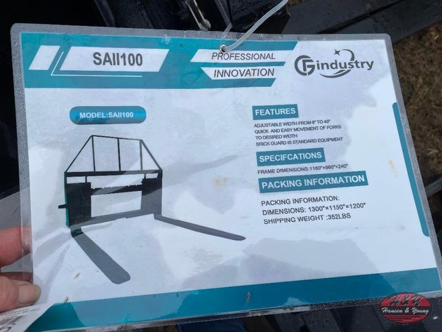 Image for Pallet Forks (Black) - 4,000lbs Rating