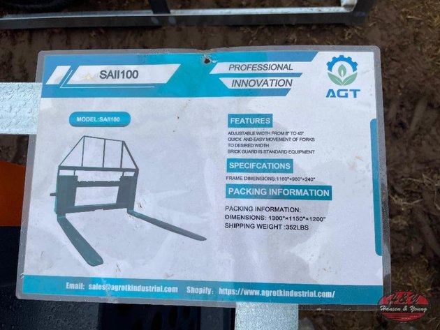 Image for Pallet Forks (Black) - 4,000lbs Rating