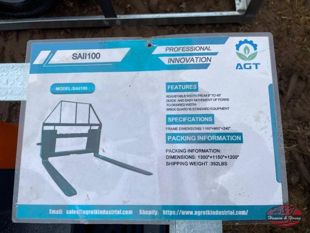 Image for Pallet Forks (Black) - 4,000lbs Rating