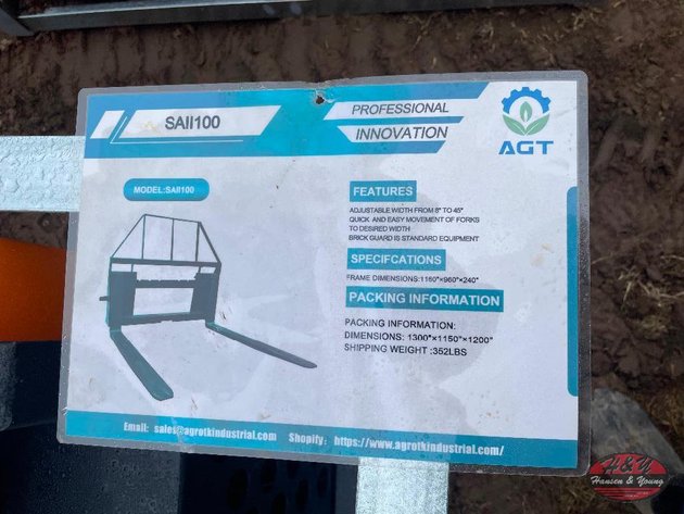 Image for Pallet Forks (Black) - 4,000lbs Rating