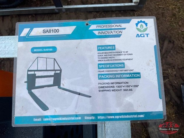 Image for Pallet Forks (Black) - 4,000lbs Rating