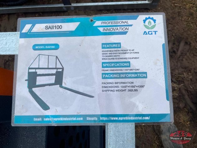 Image for Pallet Forks (Black) - 4,000lbs Rating