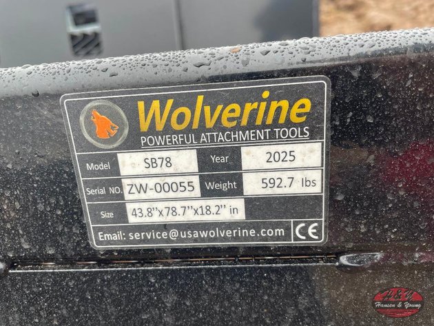 Image for Skidsteer 78'' Rock Bucket