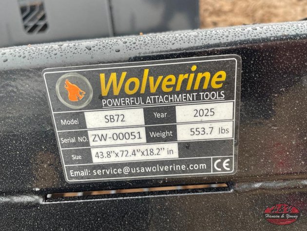 Image for Skidsteer 72'' Rock Bucket