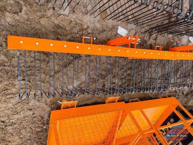 Image for 72'' Pine Grass Rake