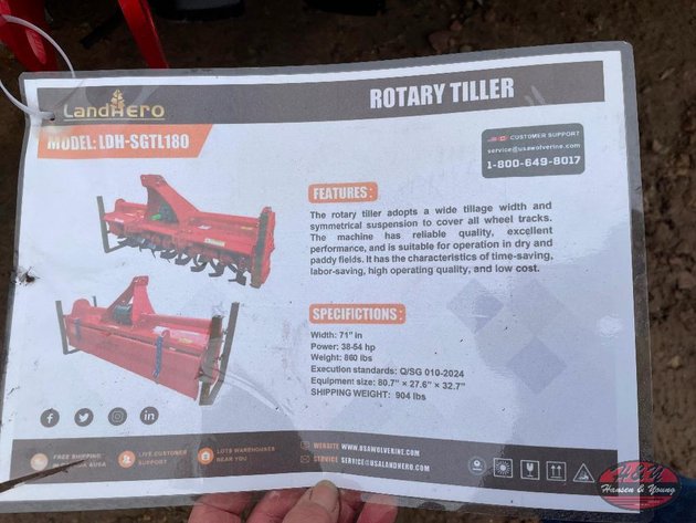 Image for Skidsteer Rotary Tiller