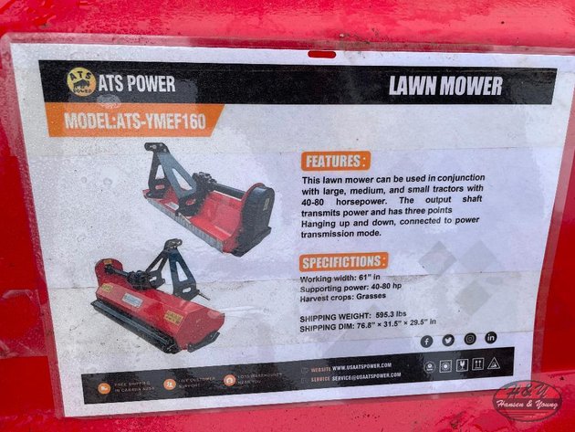 Image for Lawn Mower - 3pt Tractor