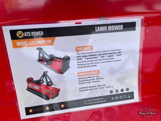 Image for Lawn Mower - 3pt Tractor