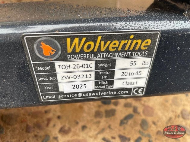 Image for Class 1 Quick Hitch - Fits all Class 1 Tractors - Standard 2'' Receiver