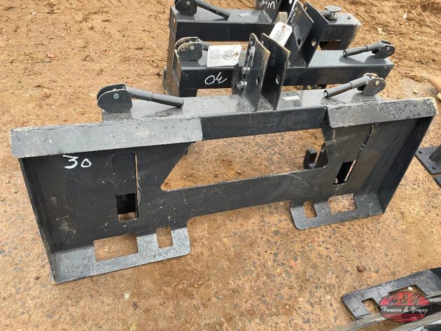 Image for 3pt Quick Tach - Universal Skidsteer Quick Tach to Cat 1 &