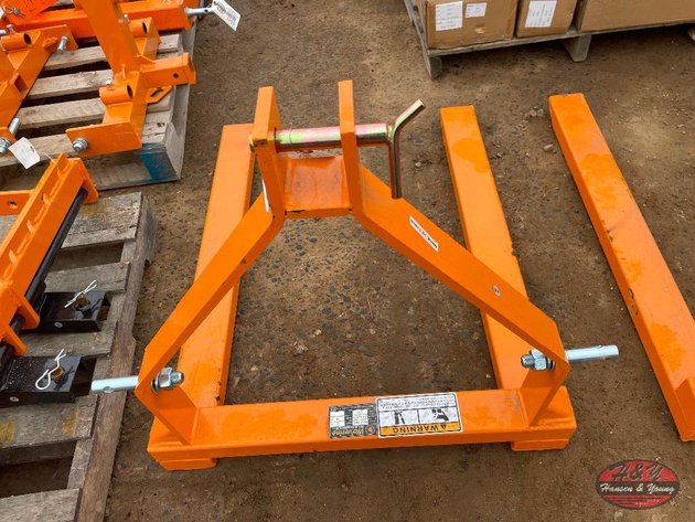 Image for Tray Fork Rack - 3pt Tractor Hitch - Cat 1