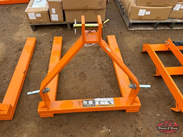 Image for Tray Fork Rack - 3pt Tractor Hitch - Cat 1