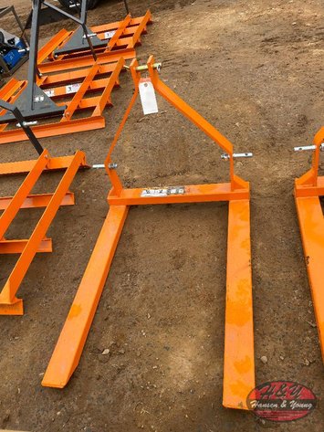 Image for Tray Fork Rack - 3pt Tractor Hitch - Cat 1