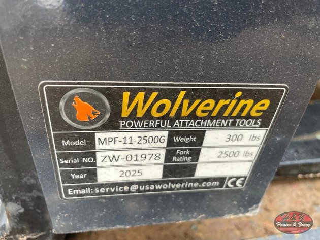 Image for Mini Skidsteer Pallet Fork - To Fit MINI Skidsteer Loader