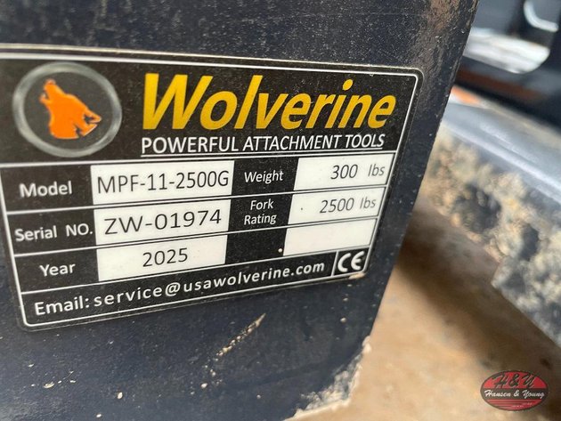 Image for Mini Skidsteer Pallet Fork - To Fit MINI Skidsteer Loader