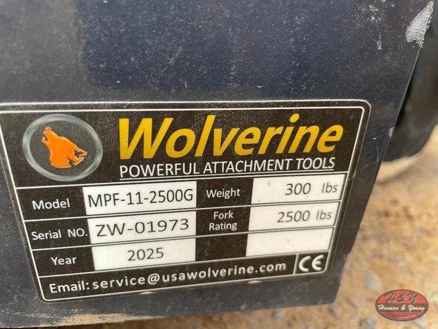 Image for Mini Skidsteer Pallet Fork - To Fit MINI Skidsteer Loader