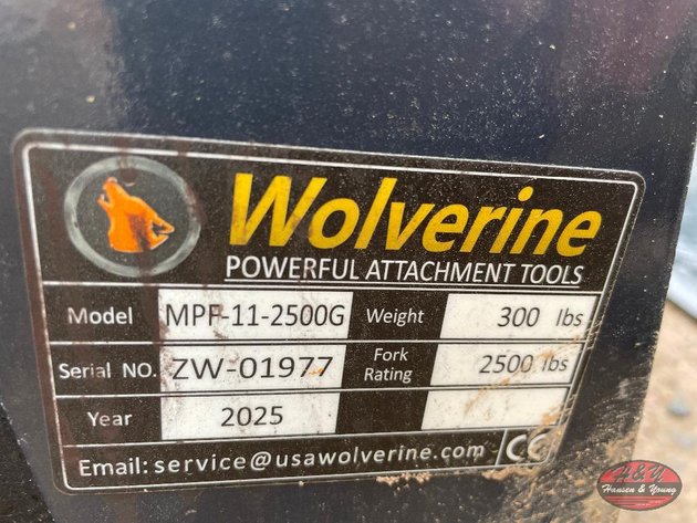 Image for Mini Skidsteer Pallet Fork - To Fit MINI Skidsteer Loader