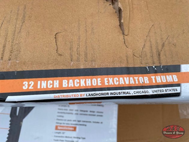 Image for 32'' Backhoe Excavator Thumb