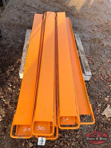 Image for Set of 8' Pallet Fork Extensions