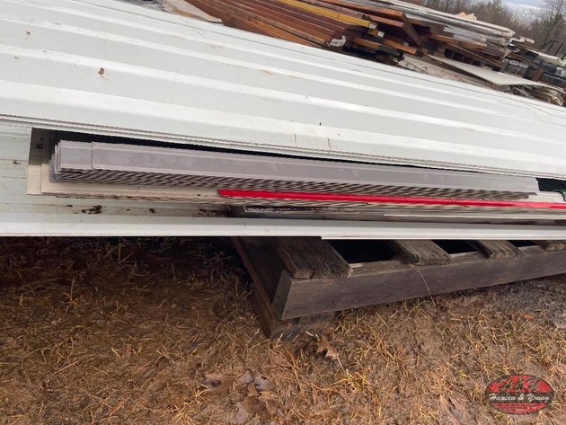 Image for (2) Pallets of Sheet Metal - Prairie Farm, WI