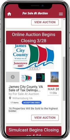Image for James City County, VA Sale of Tax Delinquent Real Estate