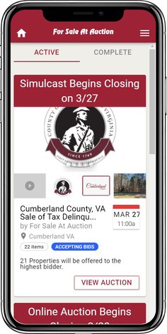 Image for Cumberland County, VA Sale of Tax Delinquent Real Estate