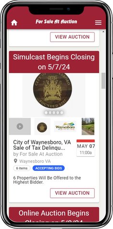 Image for City of Waynesboro, VA Sale of Tax Delinquent Real Estate