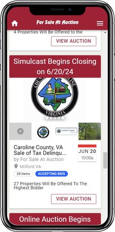 Image for Caroline County, VA Sale of Tax Delinquent Real Estate