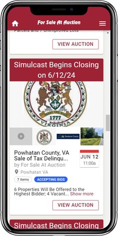 Image for Powhatan County, VA Sale of Tax Delinquent Real Estate