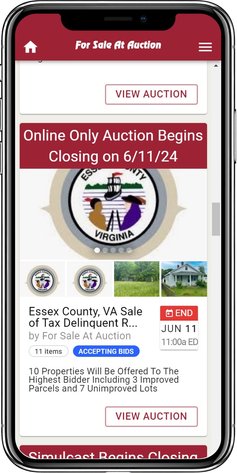 Image for Essex County, VA Sale of Tax Delinquent Real Estate